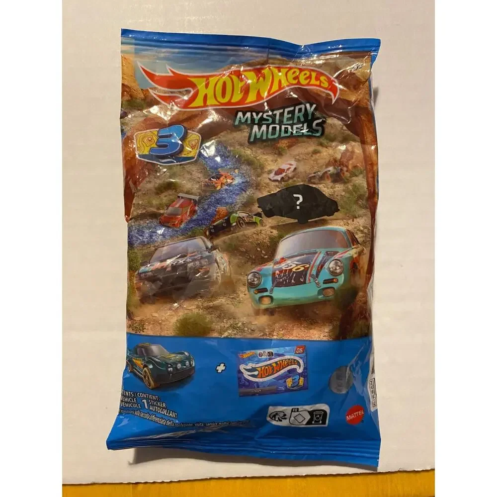 Hot Wheels Mystery Models Series Sealed Unopened Dune-A-Soar Brown #5 & Sticker